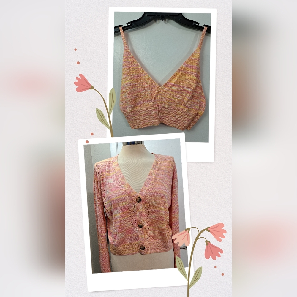 🧡🩷Callahan Cardigan Set🩷🧡